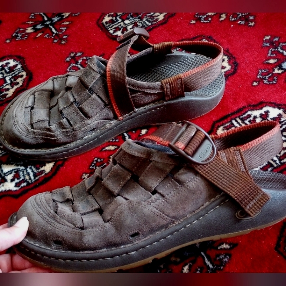 Chaco Leather Woven Men's Sandal Shoe